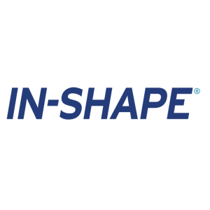 in shape health clubs vector logo