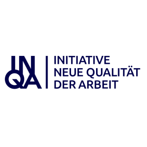 initiative neue qualitat der arbeit vector logo