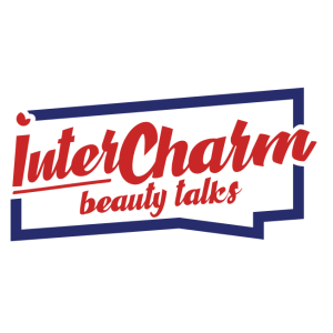 intercharm beauty talks vector logo