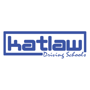 katlaw truck driving school vector logo