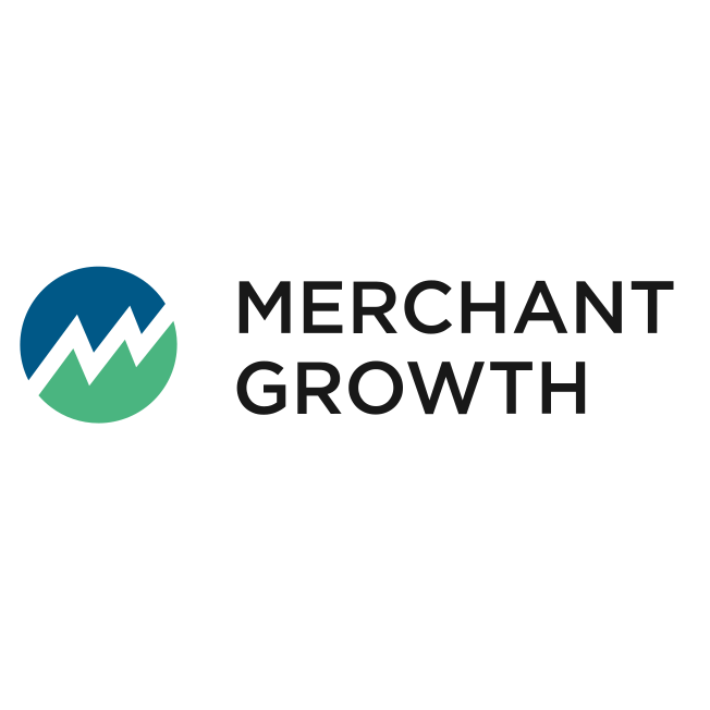 merchant growth vector logo