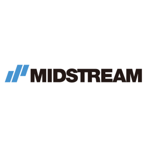 midstream lighting logo vector