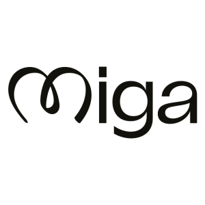 miga health logo vector