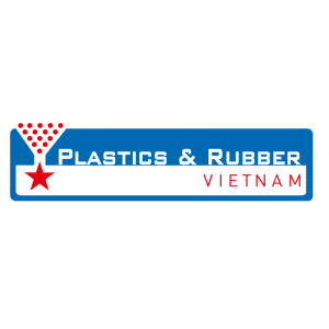 plastics and rubber vietnam logo vector