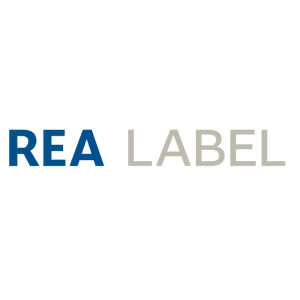 rea label logo vector