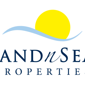 sand n sea properties logo vector