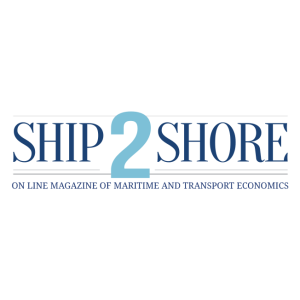ship2shore magazine logo vector