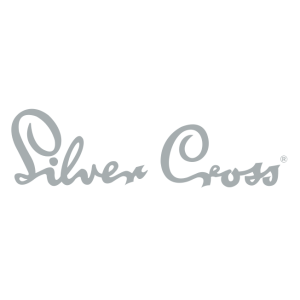silver cross logo vector