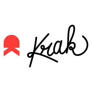skate krak logo vector