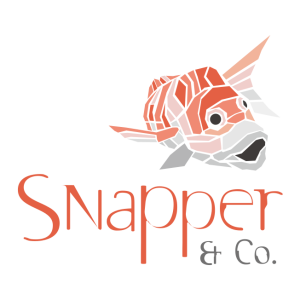 snapper and co logo vector