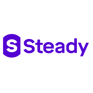 steady app logo vector