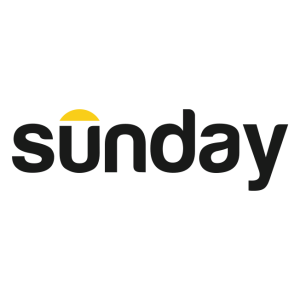 sunday lawn care logo vector