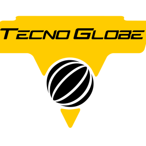 tecno globe logo vector