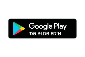 Google Play Badge Azerbaijani Google Play de Elde Edin
