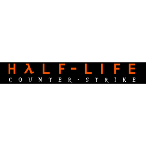 Half Life Counter Strike logo vector 01