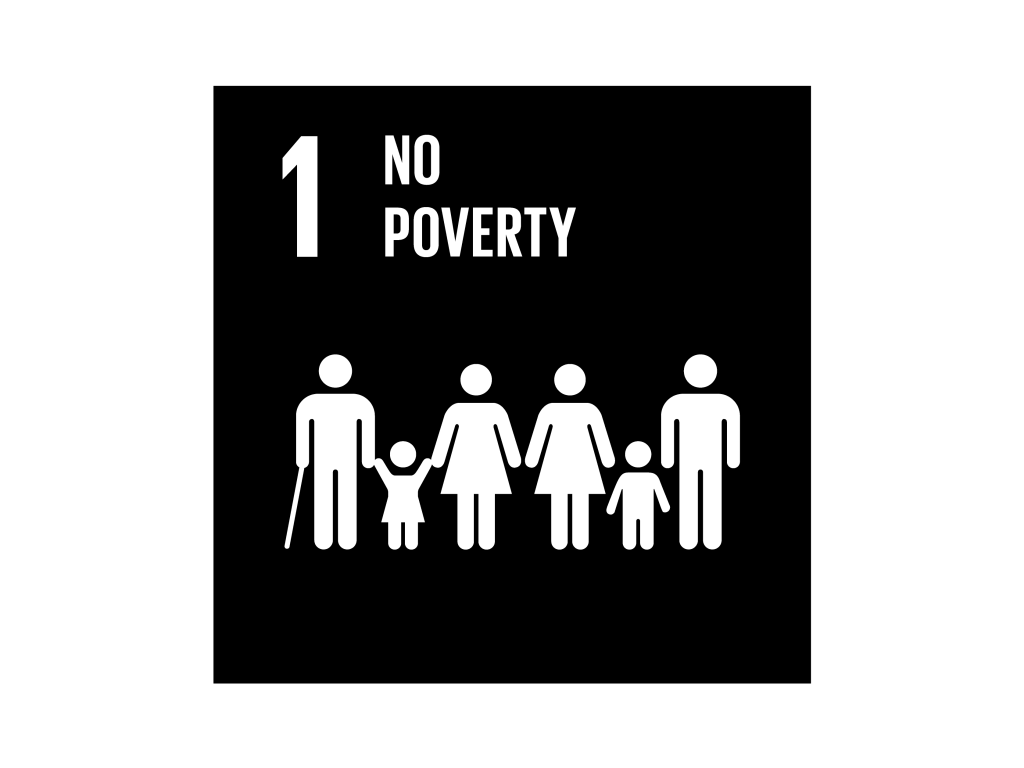 Download The Global Goals No Poverty Black Logo PNG and Vector (PDF ...