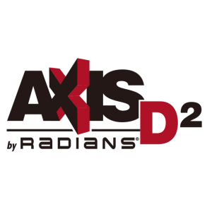 axis d2 by radians vector logo