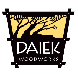 daiek woodworks logo vector
