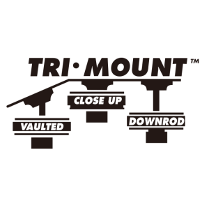 design house tri mount vector logo