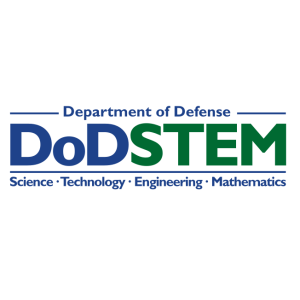 dod stem department of defense science technology engineering mathematics vector logo