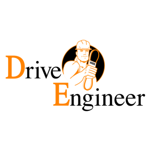 drive engineer logo vector