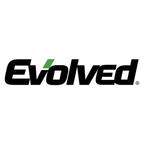 evolved logo vector