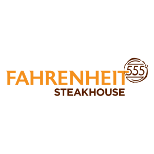 fahrenheit 555 steakhouse vector logo