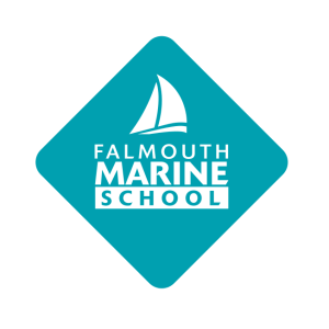 falmouth marine school vector logo