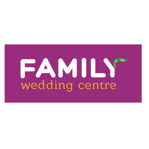 family wedding centre vector logo
