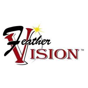 feather vision vector logo