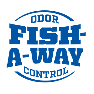 fish a way odor control vector logo