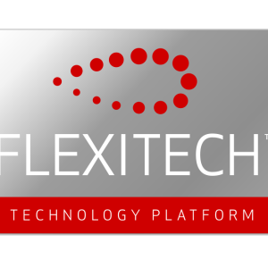 flexitech technology platform vector logo
