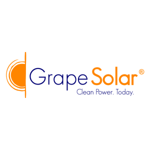 grape solar logo vector