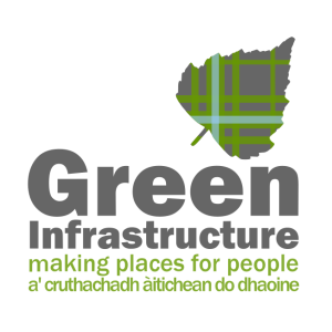 green infrastructure scotland vector logo