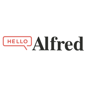 hello alfred vector logo