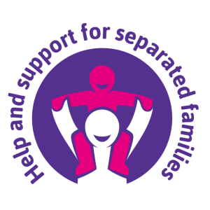 help and support for separated families hssf vector logo