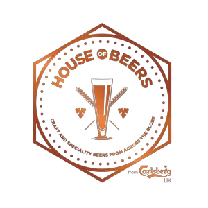 house of beers from carlsberg uk vector logo