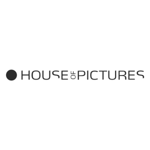 house of pictures logo vector