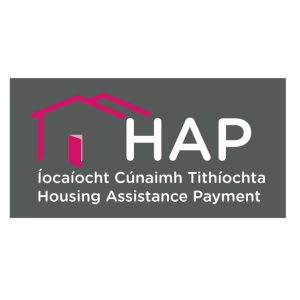 housing assistance payment hap vector logo