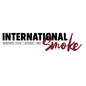 international smoke logo vector
