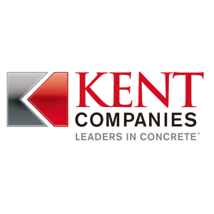 kent companies leaders in concrete vector logo