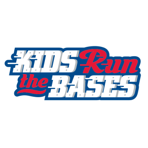 kids run the bases vector logo
