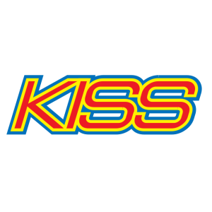 kiss radio vector logo