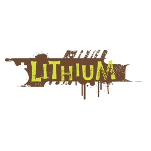 lithium radio vector logo