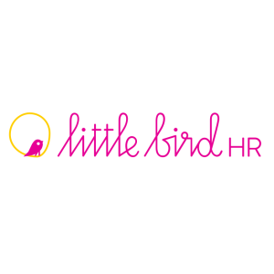 little bird hr logo vector