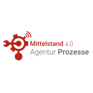 mittelstand 4 0 agentur prozesse logo vector