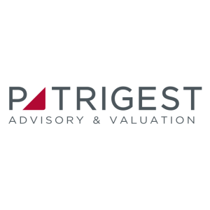 patrigest advisory and valuation logo vector