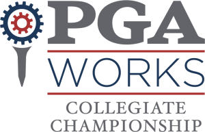 pga works collegiate championship vector logo