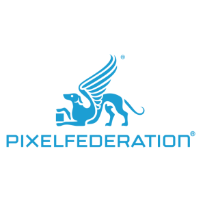 pixel federation logo vector