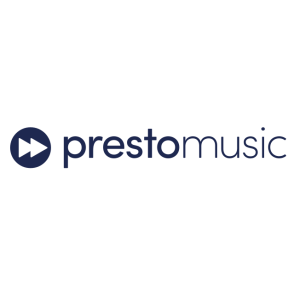 presto music logo vector 2023